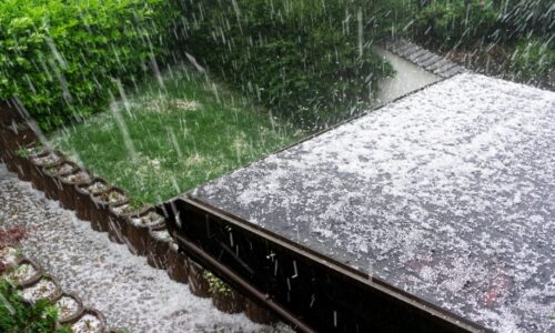 Danos residenciais causados por chuva de granizo: Saiba o que o seguro cobre